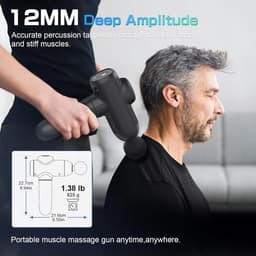 Massage Gun Professioneel - Massage Apparaat - Theragun fitnesstool — thumbnail 2