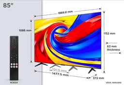 TCL 85P79L - 85 inch - 4K QLED - 2026 - Smart TV — thumbnail 6