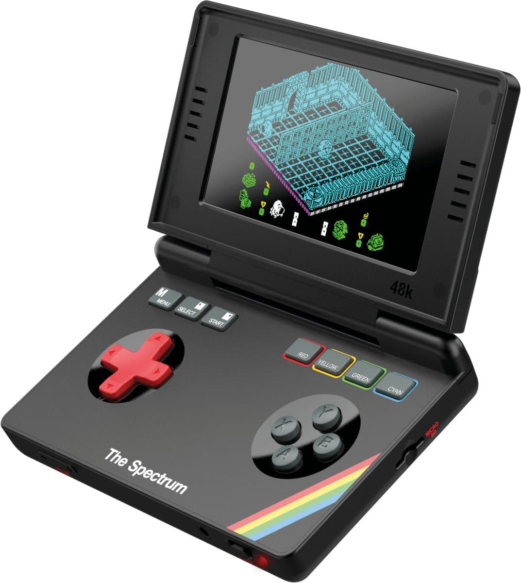 The Spectrum - Retro Handheld - Inclusief 25 games — afbeelding 1