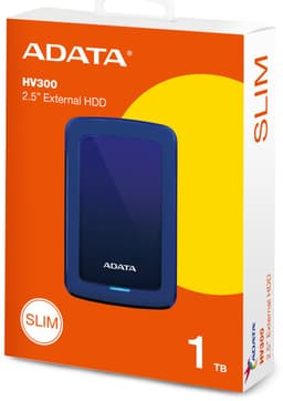 ADATA HV300 Externe Harde Schijf 1TB - Blauw — thumbnail 6