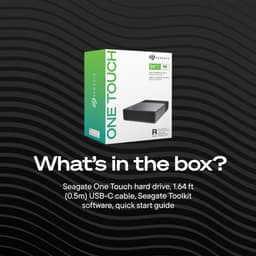Seagate One Touch Desktop - Externe harde schijf - USB-C - Compatible met Windows en MacOS - 8TB — thumbnail 6