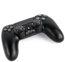 GMB Gaming Draadloze Game Controller voor PS4 en PC - Dual Vibration, LED Lichtbalk, Ergonomisch Ontwerp voor Comfortabel en Realistisch Spel, Zwart — thumbnail 5