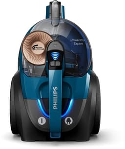 Philips Stofzuiger zonder Zak FC9747/09 - Zuigmond met LED Verlichting - Lang Snoer - Alle Vloertypen - Met HEPA 13 Allergiefilter - Incl 3 Extra Mondstukken - Zwart — thumbnail 16