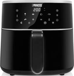 Princess Digitale Airfryer XL 182244 - 6 liter - Groot - PFAS vrij - Heteluchtfriteuse - Zwart - Digital Touchscreen - 8 Automatische Programma's - Inclusief in hoogte verstelbaar Grillrack — thumbnail 1