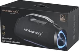 VolkanoX Ignite Ultra Bluetooth Speaker - Muziek box - 180W Partybox met RGB Verlichting - Spatwaterdicht - FM Radio - TWS - Zwart — thumbnail 4