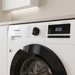 Heinner HWM-HME9014IVA10+++ Wasmachine - 9 kg - 1400 tpm - Energieklasse A-10% - Stoomfunctie met Allergy Care & Baby Care - 15 Programma’s - Quick Wash 15 min - Inverter Motor - Wit - 5 Jaar Garantie — thumbnail 8