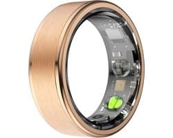 Kuno Smart Ring - Slimme ring - Smart Wearable - Health Ring - Slaap Tracker - Hartslagmeter - Stappenteller - Fitness en Activiteiten Tracker - Calorieen Bijhouden - Geen Abbonement - Waterdicht - voor Mannen en Vrouwen - Goud #11