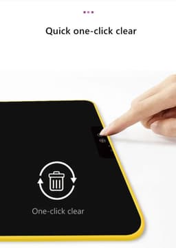 Eszenzics™ Tekentablet XXL - Extra groot 58cm - Kristalhelder - Digitaal Schrijftablet - Tablet kinderen - LCD scherm kleur - Oplaadbaar - Drukgevoelig tekenen — thumbnail 2