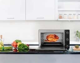 Elektrische mini-oven - Natuurlijke convectie CONTINENTAL EDISON - CEMF60B3 - Zwart - L60 x H39 x D 48 cm — thumbnail 5