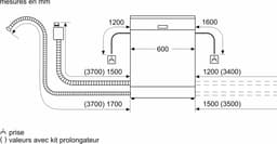 Bosch SMV26AX01F - Inbouwvaatwasser — thumbnail 14