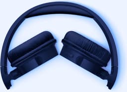 Leichte On-Ear Draadloze Bluetooth Hoofdtelefoon Met Passieve Geluidsisolatie - 55 Uur Afspeeltijd -Natuurlijke Geluid - Heldere Gesprekken - Dynamische Bass - 2 Uur USB Opladen - Blauw — thumbnail 3