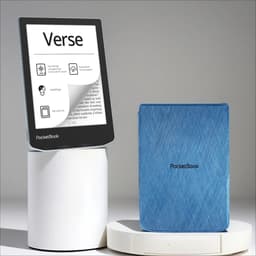 PocketBook Verse - E-reader - Bright Blue - Met Blauw Hoesje - Voordeelbundel — thumbnail 1