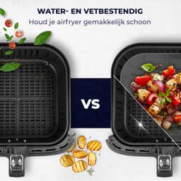 Fentic Airfryer Siliconen Bakje – 2 Stuks – 20,5 cm – Herbruikbaar – Geschikt voor Philips, Cosori, Ninja, Cecotec, Tefal, Princess – Accessoires voor Airfryers — thumbnail 5