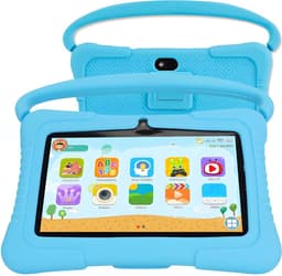 ZINLY® Kindertablet - 7 inch - Langdurig gebruik - kids tablet - Voor kinderen vanaf 3 jaar - Ouderlijk Toezicht App - Blauw — thumbnail 1