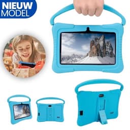 Kinder Tablet vanaf 3 jaar – 7 Inch – Android 8 – 16GB – Camera Voor & Achter – Blauw — thumbnail 1