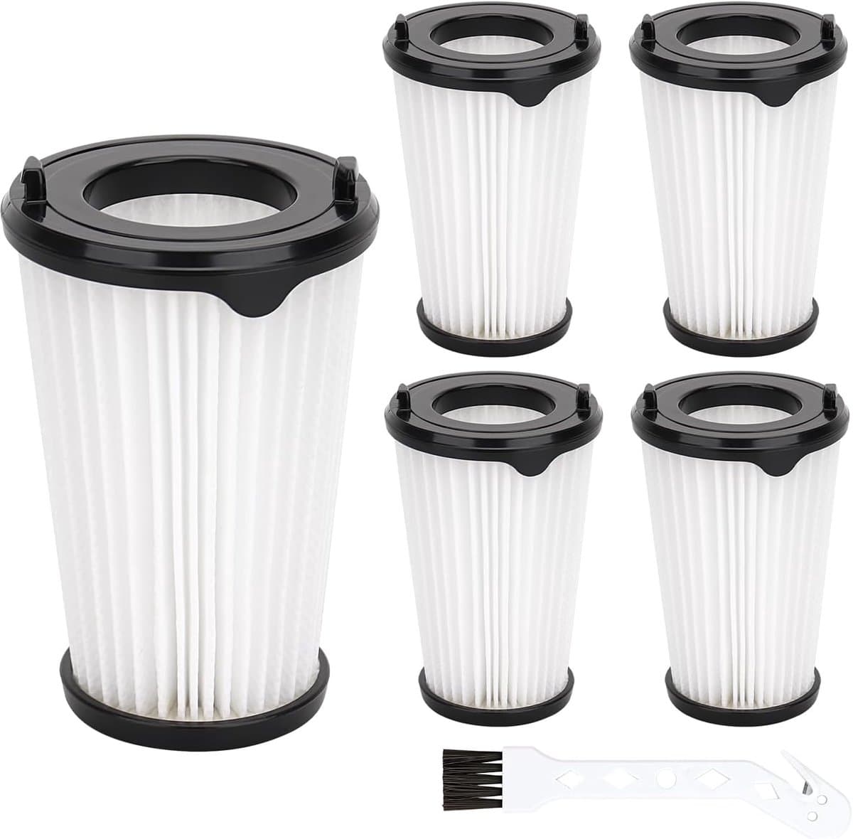 5x Filters geschikt voor AEG CX7-2 & Electrolux Ergorapido - geschikt voor Vervangt AEF150 - Wasbaar HEPA Filter - Stofzuigerfilters Set - 5 Stuks — afbeelding 1