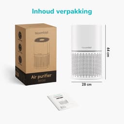 Bloomfold Luchtreiniger - Air Purifier - HEPA 13 filter + koolstoffilter - CADR: 240m3/h - Luchtkwaliteit indicator - 3 standen + slaapstand — thumbnail 13
