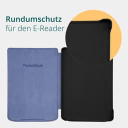 PocketBook Verse - E-reader - Bright Blue - Met Wintertime Hoesje - Voordeelbundel — thumbnail 4