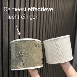 Dynter AirPure Plus - Luchtreiniger - Air Purifier - Stil & Krachtig - CADR 260 m³/h - Verwijdert stof, pollen en geurtjes - Automatische stand - HEPA 13 filter & koolstoffilter - Slaapstand - Voor slaapkamer, woonkamer en kantoor (PA244) — thumbnail 3