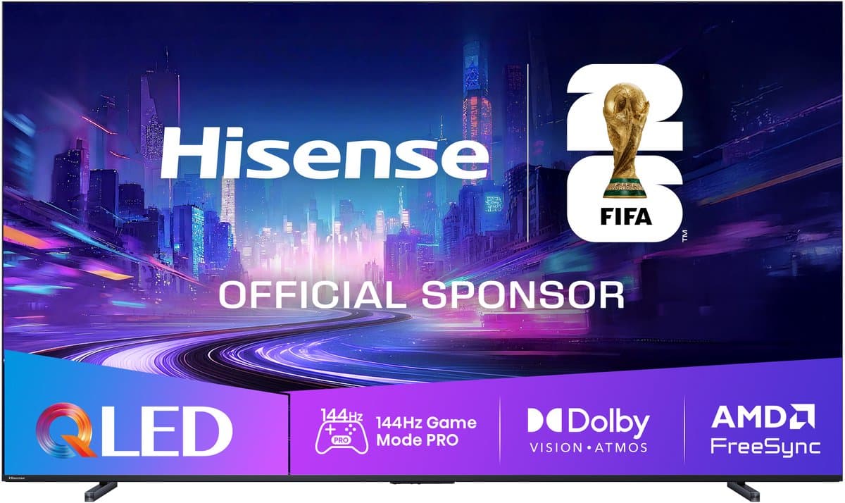 Hisense 100E7Q PRO - 100 inch - 4K QLED - 144hz - 2025 - Smart TV — afbeelding 1