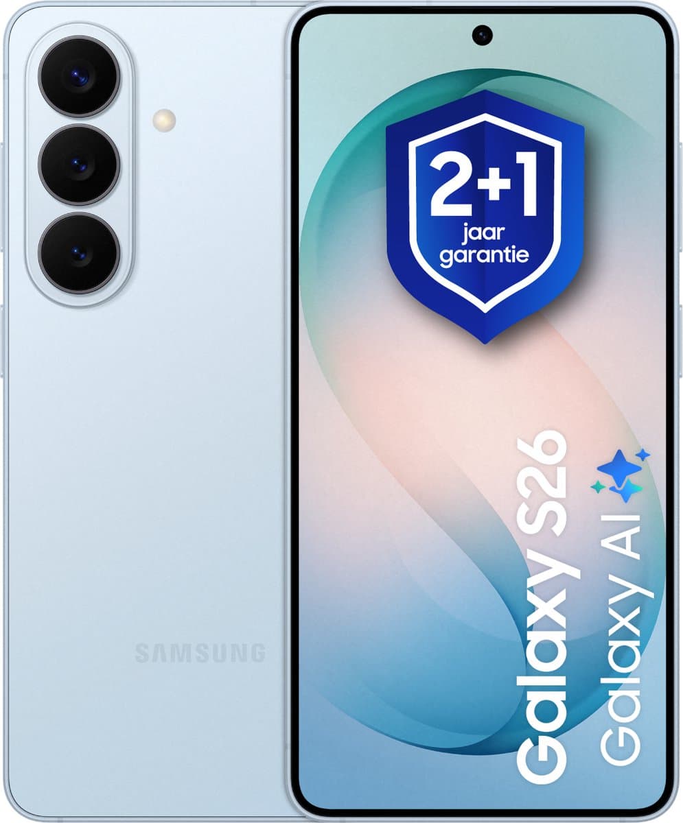 Samsung Galaxy S26 - 512GB - Sky Blue + 1 jaar extra garantie — afbeelding 1