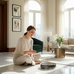 AG Robotstofzuiger met Dweilfunctie – 4500 Pa Zuigkracht – 120 minuten – Oplaadstation – App & Afstandsbediening – Ideaal voor Huisdierhaar, Harde Vloeren en Tapijt – Luxe 2-in-1 Dweilrobot – Gold Stripe Design – 2500 mAh - Black Gold Edition — thumbnail 10