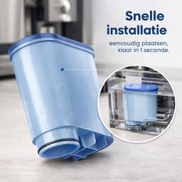 6x Mutital Waterfilter voor Philips Saeco - Filterpatroon voor Koffiemachine - Compatibel met CA6903 AquaClean LatteGo - 3 Maanden per Filter — thumbnail 8