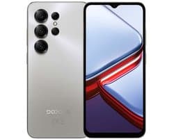 DOOGEE NOTE 56X PRO Smartphone - 32 GB RAM - 128 GB ROM - 4G Dual SIM - 6150 mAh - 6,56 inch - Anroid16 - GPS - NFC - Widevine L1 - Face ID - Grijs