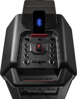 Teufel ROCKSTER 2 - Grote Bluetooth-luidspreker - Mobiel evenementgeluidssysteem met wieltjes, 440 W, met lange accuduur, 380 mm woofer, snellaadfunctie, robuuste feestluidspreker - zwart — thumbnail 7