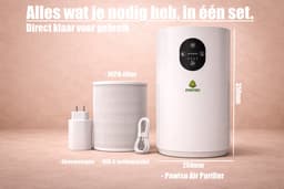 Pawiso Air Purifier / Luchtreiniger - Wit - 65 m² - HEPA + Koolstoffilter — thumbnail 2