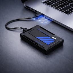 DM 640GB Externe opslag - Draagbare harde schijf - USB 3.2 - Zwart — thumbnail 6