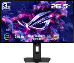 ASUS ROG Strix OLED XG27AQDMGR - QHD OLED Gaming Monitor - 240 Hz - 0.03ms - G-Sync Compatible - 27 Inch — thumbnail 1