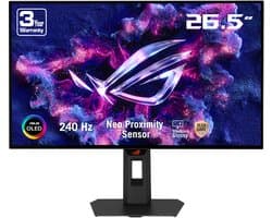 ASUS ROG Strix OLED XG27AQDMGR - QHD OLED Gaming Monitor - 240 Hz - 0.03ms - G-Sync Compatible - 27 Inch