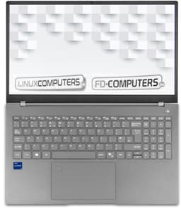 Linux laptop 16" | i7-1355U | 16GB ram | 512 GB SSD | Linux naar keuze, Ubuntu, Linux Mint, Debian, QWERTY — thumbnail 6