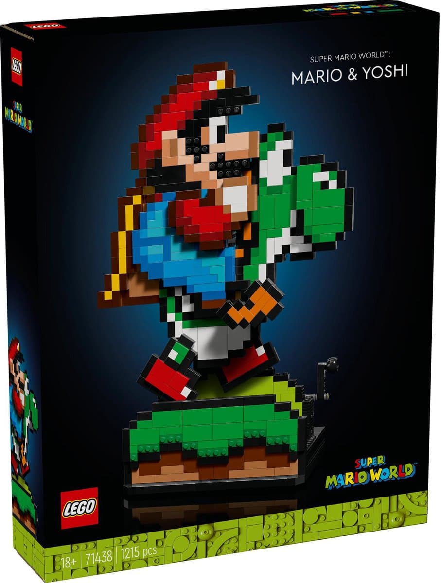 LEGO Super Mario World - Mario en Yoshi - 71438 — afbeelding 1