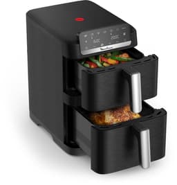 Moulinex Easy Fry Crispy Stack EZ7528F0 – Dual airfryer 10L – EvenFry technologie – Sync modus – 7 programma’s – Compacte heteluchtfriteuse — thumbnail 1