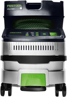 Festool CTLC MINI I-Basic accu-afzuigwagen 36 V ( 2x 18 V ) Stofklasse L + 2x accu 5,0 Ah + dubbele oplader + Systainer — thumbnail 5