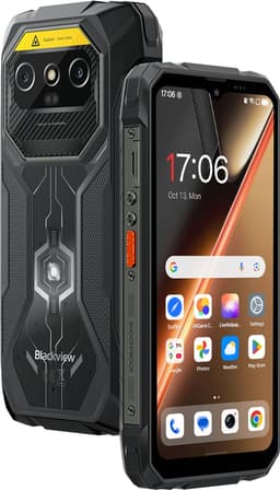 Blackview ROCK 1 Pro - Robuuste Smartphone met 2D Scanner - 4G - 32GB RAM - 256GB ROM - 6.56 inch - 15000mAh Robuuste Telefoon - Android 16 - Nachtzicht - NFC - GPS - Zwart — thumbnail 14