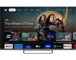 4K UHD Smart TV 43 inch met Google TV, Dolby Vision en Dolby Atmos