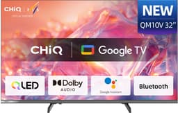 CHiQ L32QM10V - Smart TV 32 Inch - QLED - Full HD - Google TV - Randloos Metal Design - Dolby Audio - 2025 Nieuw — thumbnail 1