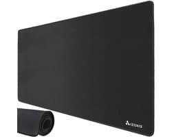 Muismat Gaming XXL - Zwart - 89x40cm - Anti Slip - Grote Muismat Voor Toetsenbord