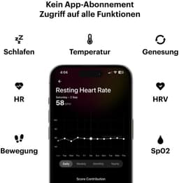 ULTRAHUMAN Ring AIR – Smart Ring | Geen maandabonnement | Bepaal eerst de juiste maat met de Sizing Kit | Slaaptracker - Hartslagmeter - Fitnesstracker – Air Silver – Size 11 — thumbnail 16