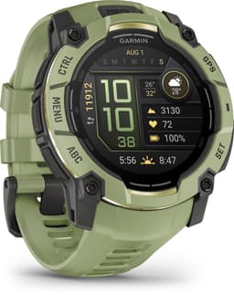 Garmin Instinct® 3 - Smartwatch - AMOLED - 50 mm - Fern Green - Limited edition — thumbnail 2