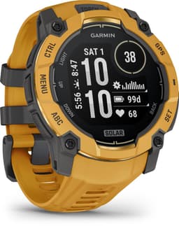 Garmin Instinct® 3 Solar – GPS Smartwatch – 50 mm – Zonne-energie – Sunburst/Geel – Limited Edition — thumbnail 2