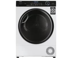 Haier HD80-A3959E-DF Wasdroger - 8kg - Warmtepomp Inverter - Geconnecteerd - 15 programma’s - 10 jaar garantie op onderdelen