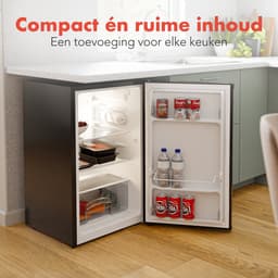 KitchenBrothers Koelkast - 88L - Tafelmodel - IJskast - Frigo - Vrijstaand - Zwart — thumbnail 3