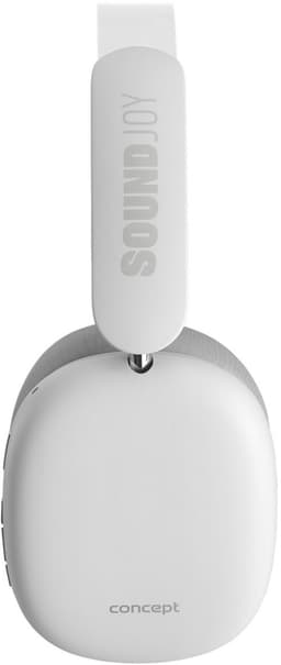Concept SoundJoy HS4061 - Draadloze hoofdtelefoon voor in de oren - Tot 70 uur afspeeltijd - Bluetooth 5.4 - Snel opladen - Actieve ruisonderdrukking tot 33 dB - Wit — thumbnail 6