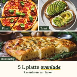 Cuisinart - Tri Zone 13,6 L Airfryer & Oven - 3 zones Heteluchtfriteuse (2x4,3 L + 5 L) - 9 functies - Sync Cooking - PFAS-vrije keramische coating - 2520 – 3000W - Zwart — thumbnail 3