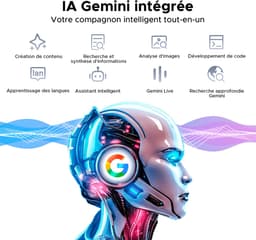 Doogee Tab E3+ -Tablet-Android 15- 12 inch 90Hz FHD+ - 4G LTE-Gemini AI-32GB ROM+256GB ROM（2TB TF）-Helio G100-8800mAh/18W-Vier luidsprekers-Face ID-5G Wi-Fi-A GPS-GPS-Blauw — thumbnail 8