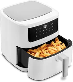 SCH® Mini airfryer - Airfryer - Airfryer klein - Wit - ‎40cm x 33cm x 33cm — thumbnail 1